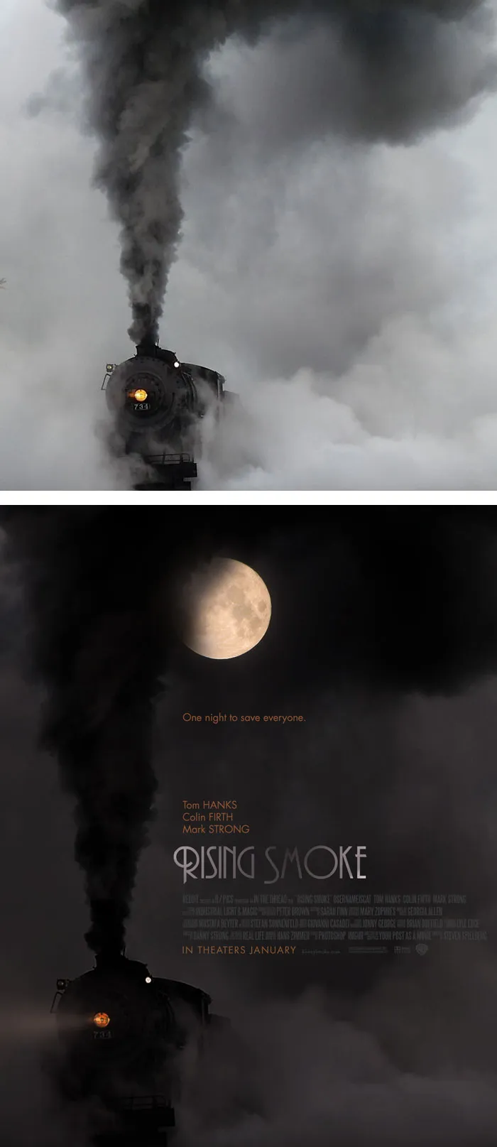 This Redditor Is Turning Random People's Photos Into Movie Posters