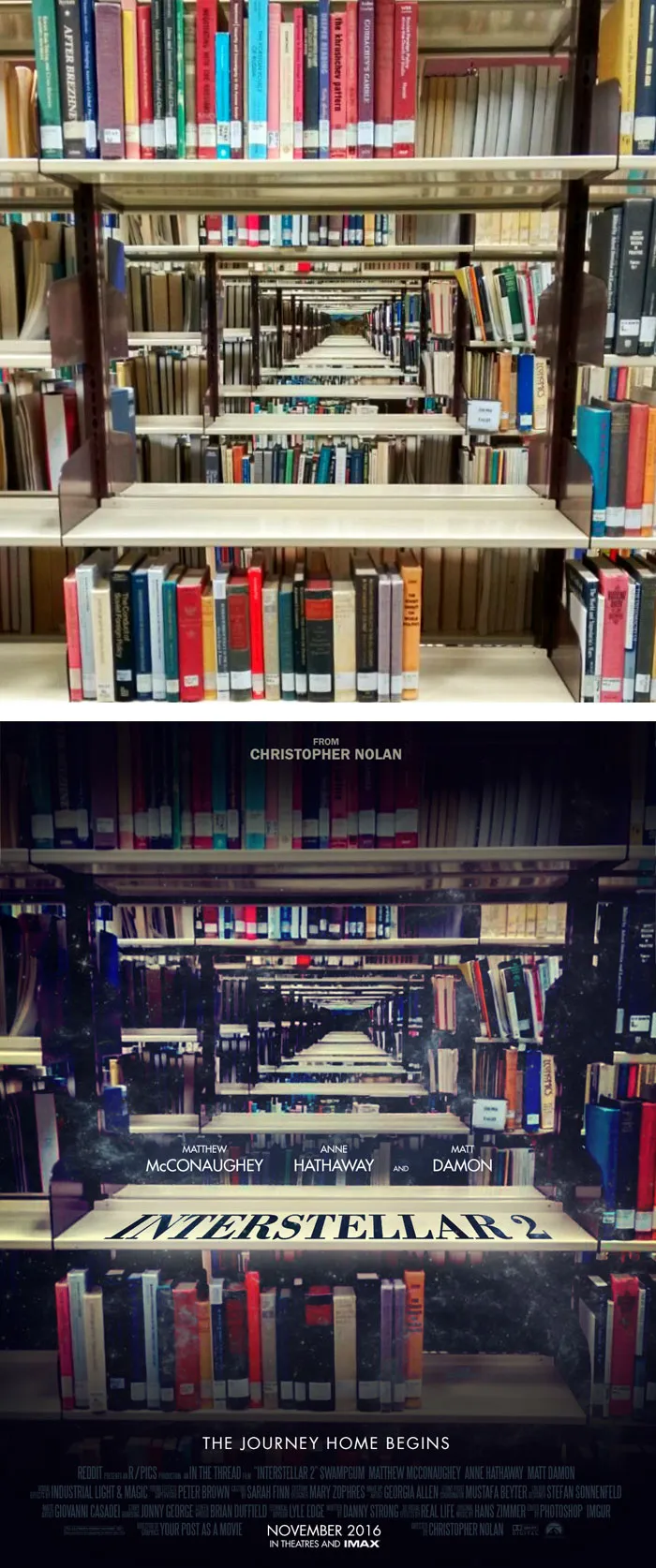This Redditor Is Turning Random People's Photos Into Movie Posters