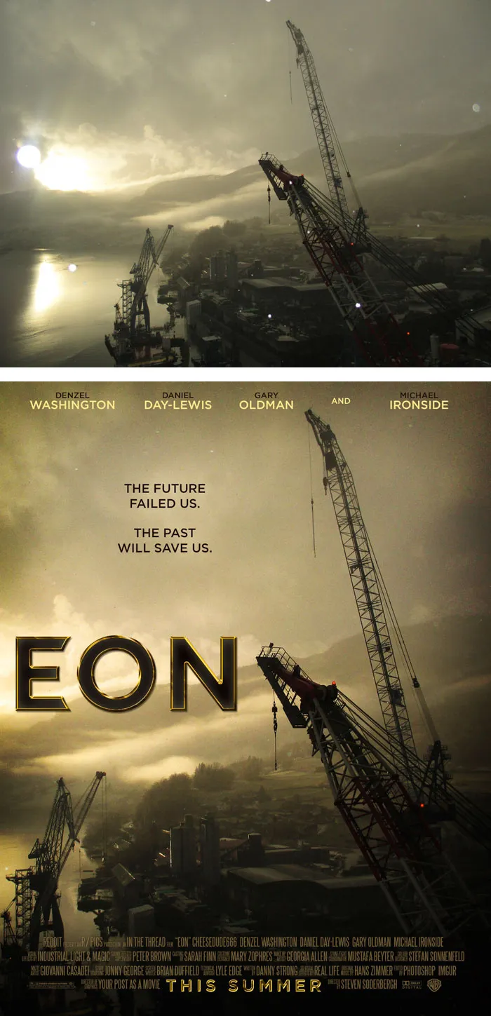 This Redditor Is Turning Random People's Photos Into Movie Posters