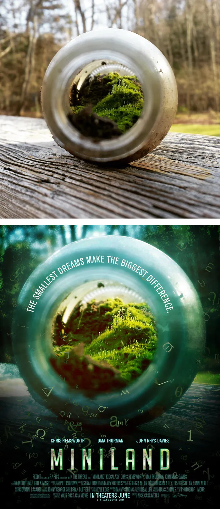 This Redditor Is Turning Random People's Photos Into Movie Posters