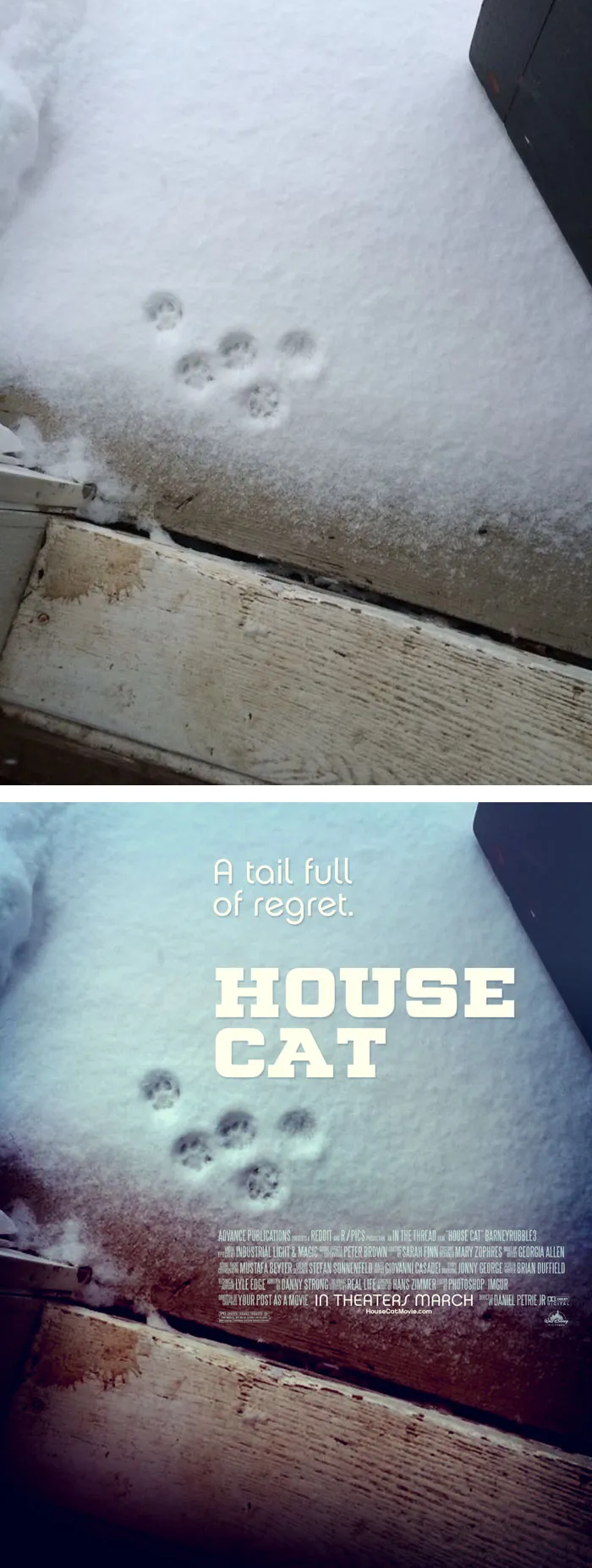 This Redditor Is Turning Random People's Photos Into Movie Posters