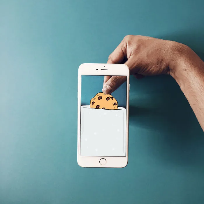 I Create Fun Scenes Using My Iphone And Some Paper