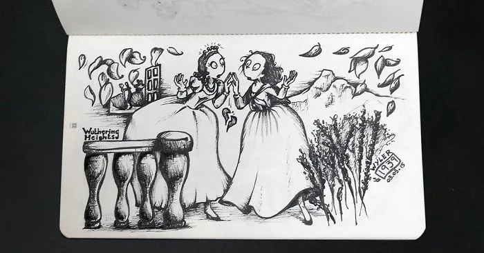 I Drew 39 Movie Scenes That Inspire Me