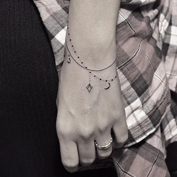 Minimalist Bracelet Tattoo