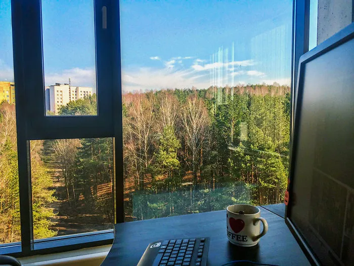 Beautiful View From My Office (Vilnius)