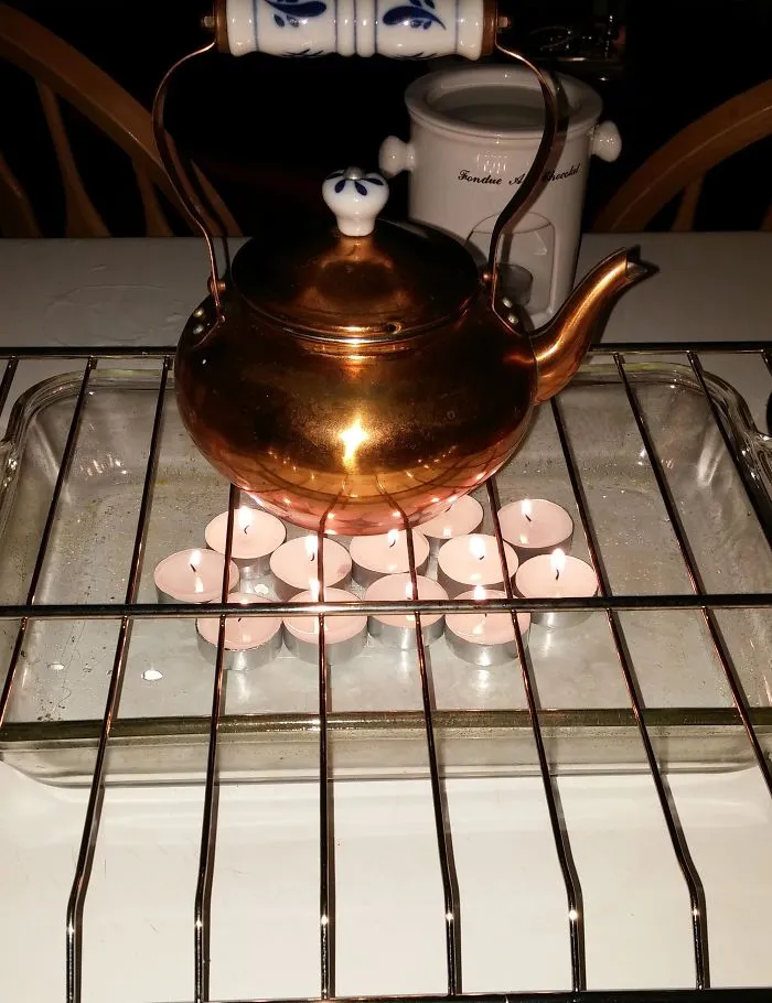 Wanted A Cup Of Tea During A Power Outage