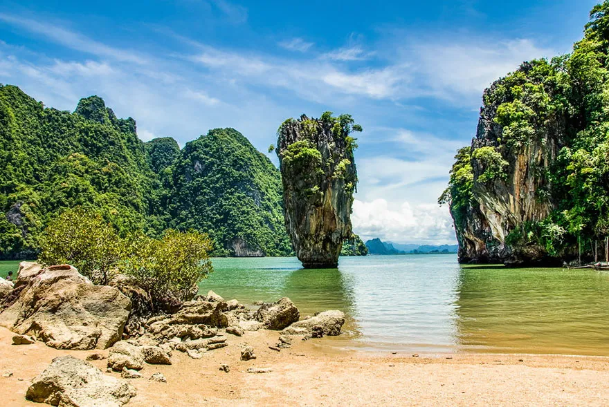 Enjoying James Bond Island In Thailand