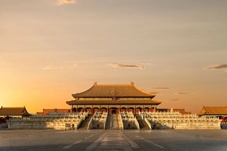 Visiting The Forbidden City In  Beijing, China
