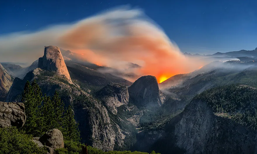 Enjoying A Hike In Yosemite National Park, United States