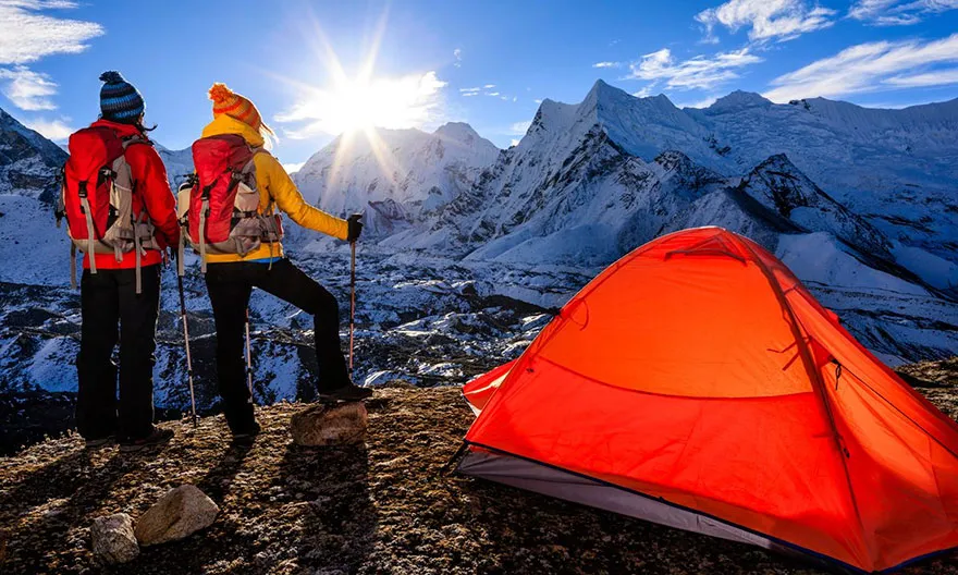 Camping In The Himalayas