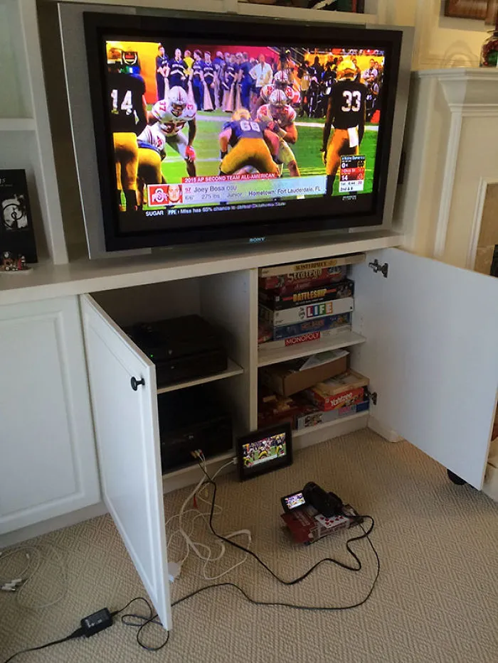 Wanted To Watch The Game On Tv. Didn't Have An Adaptor