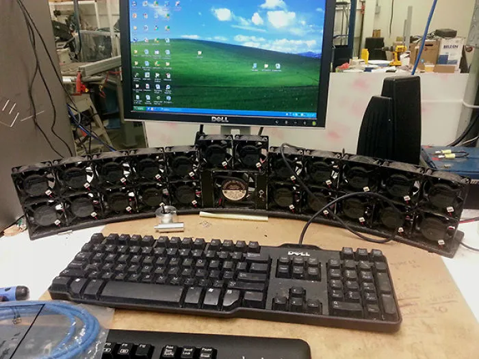 Machine Shop Guy Asks Engineer For A Fan. Engineers Gonna Engineer