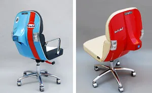 Old Vespas Turned Into Modern Office Chairs