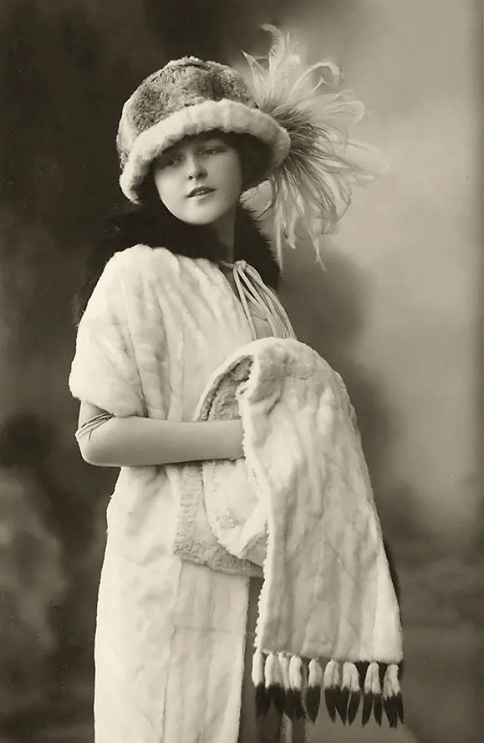 Unknown Lady In Nice Dress