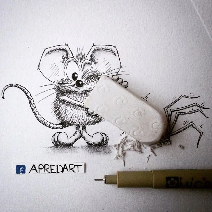 My Mouse Rikiki Wants To Be A Part Of The Real World