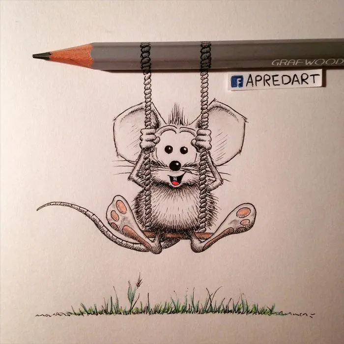 My Mouse Rikiki Wants To Be A Part Of The Real World