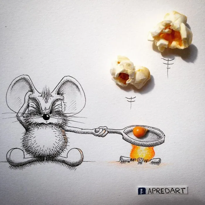 My Mouse Rikiki Wants To Be A Part Of The Real World