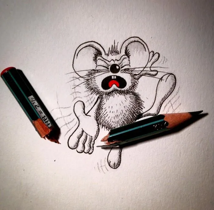 My Mouse Rikiki Wants To Be A Part Of The Real World
