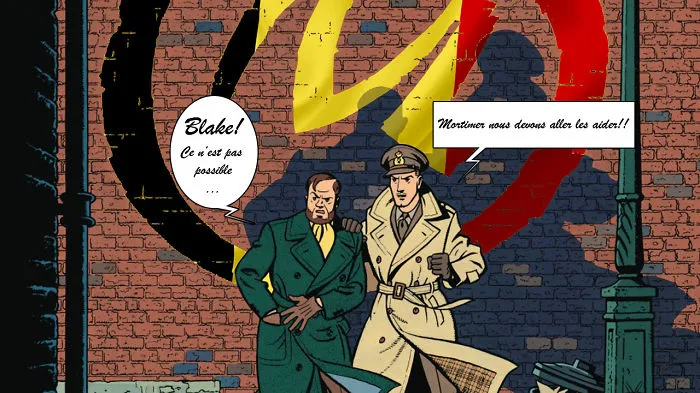 Blake & Mortimer Aident La Belgique!