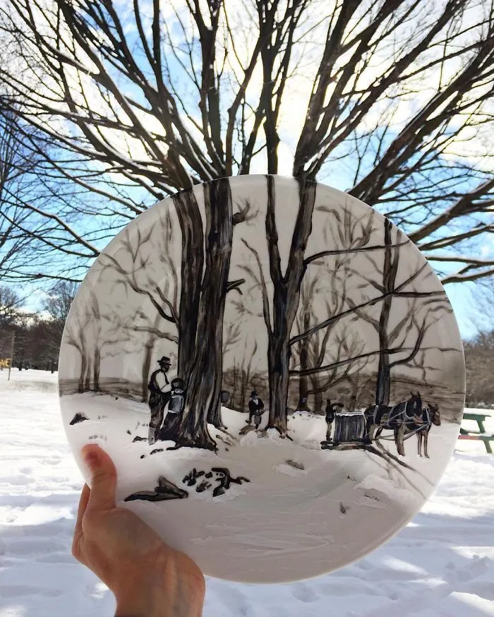Crazy Plate Lady