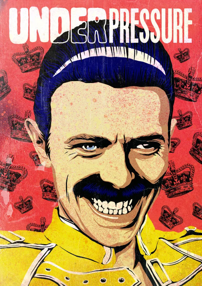 Butcher Billy Gives His Tribute To Ziggy Stardust By Creating A Pop Culture Mash-Up Artwork Every Day
