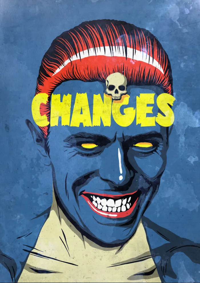 Butcher Billy Gives His Tribute To Ziggy Stardust By Creating A Pop Culture Mash-Up Artwork Every Day