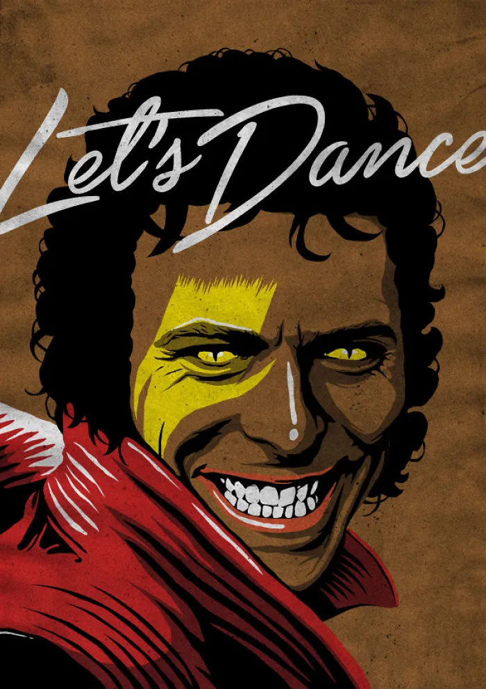 Butcher Billy Gives His Tribute To Ziggy Stardust By Creating A Pop Culture Mash-Up Artwork Every Day