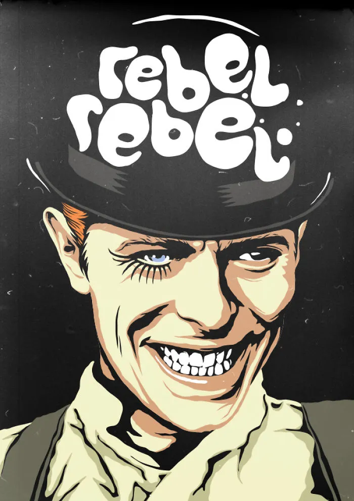 Butcher Billy Gives His Tribute To Ziggy Stardust By Creating A Pop Culture Mash-Up Artwork Every Day