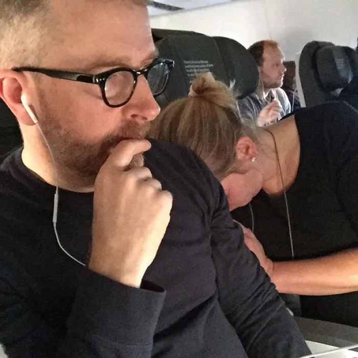 Might Not Be Such A Good Idea To Drink Half A Litre Of Jagermeister Before Flying And Keep At It