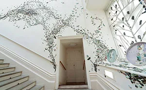 I Handmade 10,000 Ceramic Beetles To Crawl Across Gallery Walls