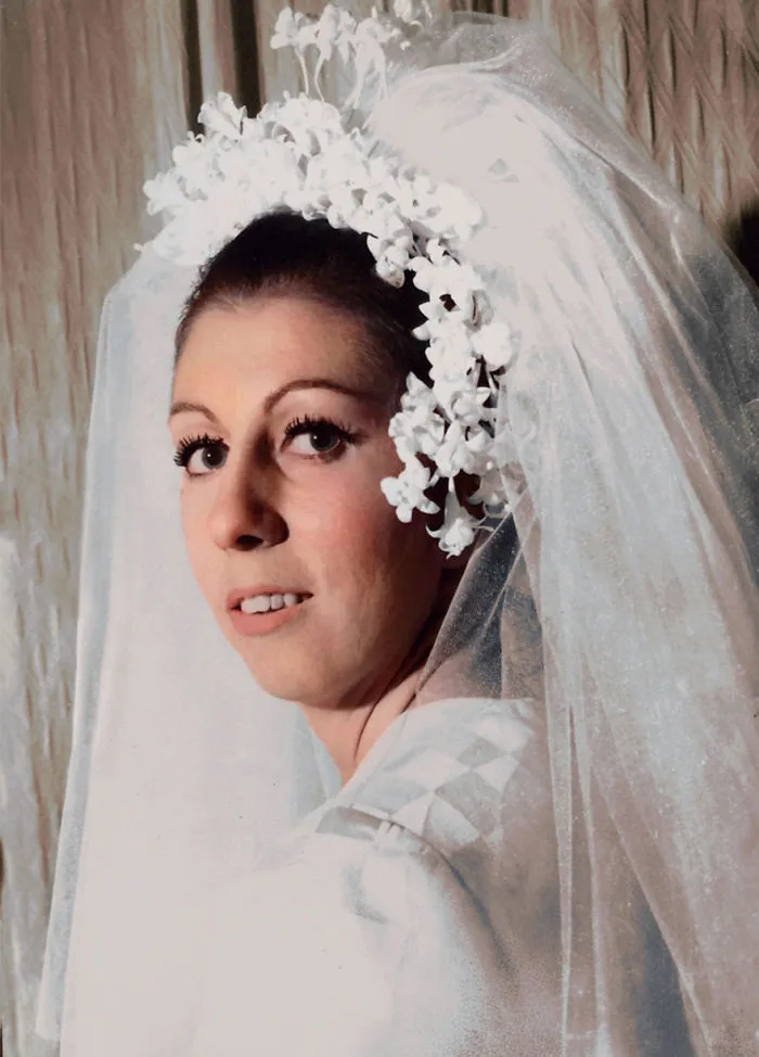 My Grandmother On The Day Of Her Wedding