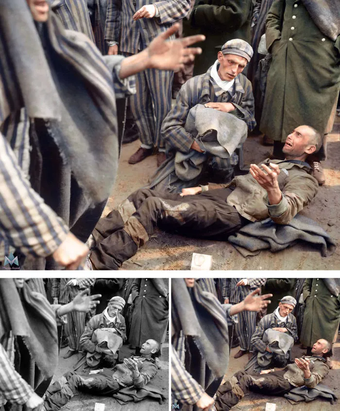 Inmates At Wobbelin Concentration Camp