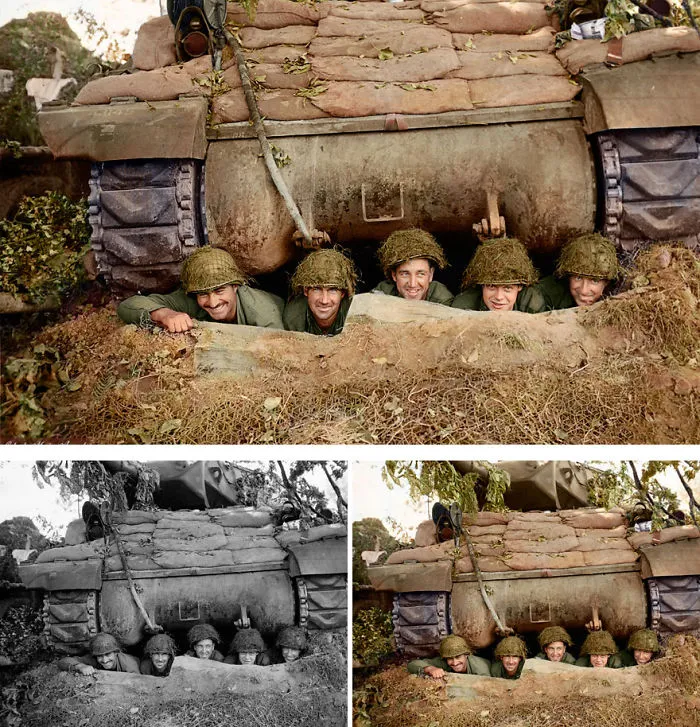 Crew Of An Acs M10 (wolverine)
