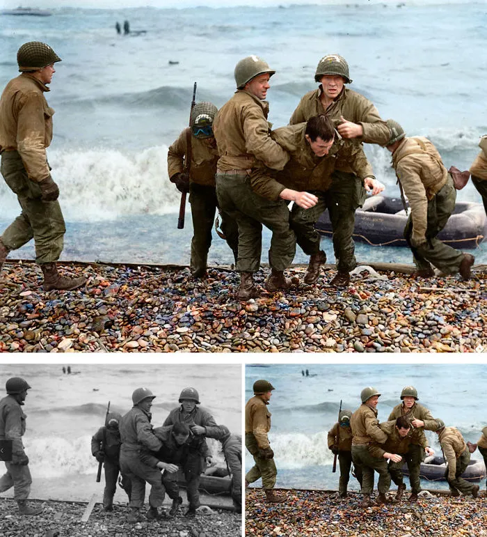 Medics From The Us 5th And 6th Engineer Special Brigade