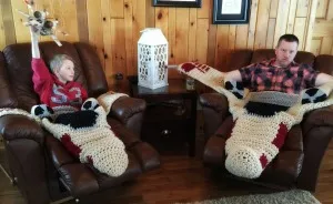 Crocheted X-Wing Starfighter Blanket That I Made To Keep The Force Warm