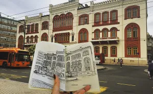Drawing The Places I Visit Is My Reason To Travel Around