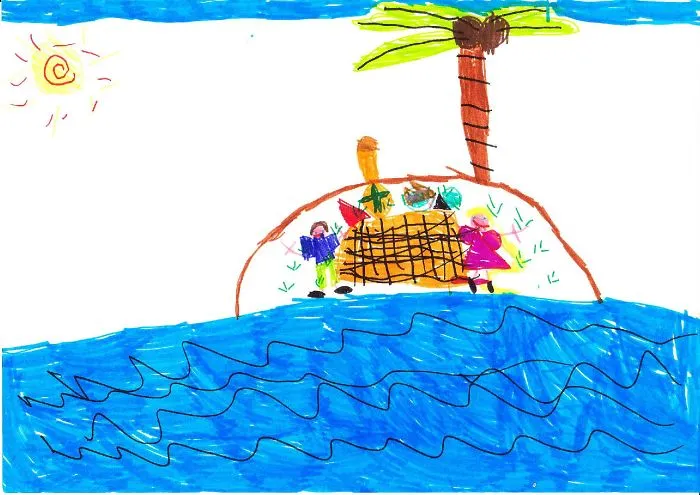 Drawings Of Places My 3 Year Old Kid Has Never Seen
