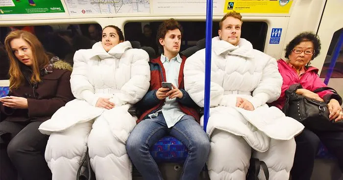 Duvet Suit For People Who Love To Sleep Anywhere, Anytime