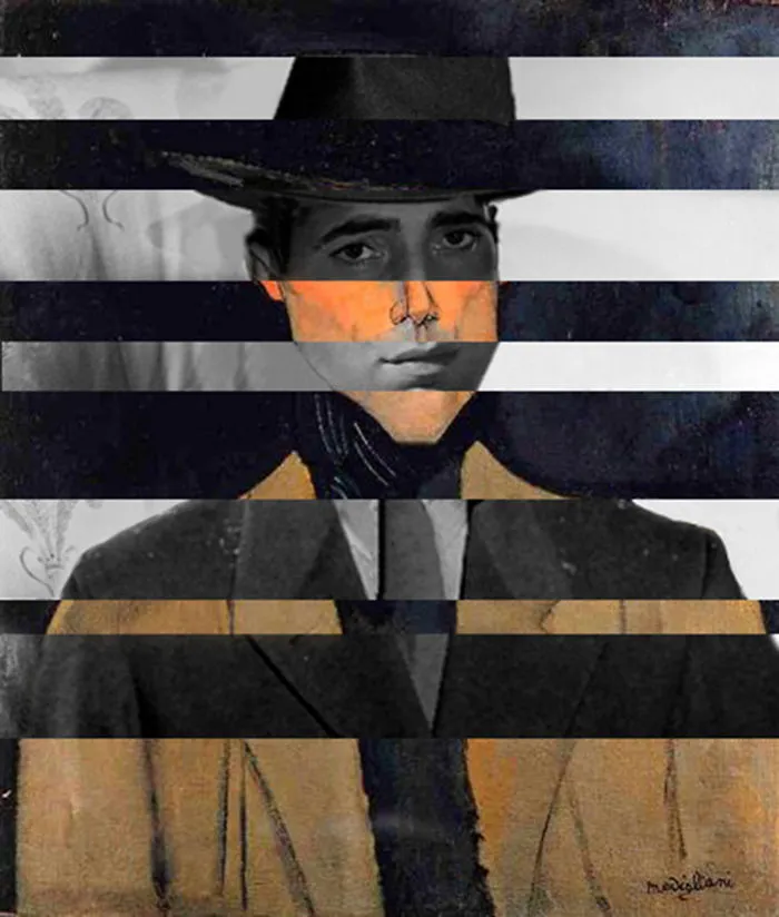 Modigliani's "Portrait Of A Man With Hat" And Humprey