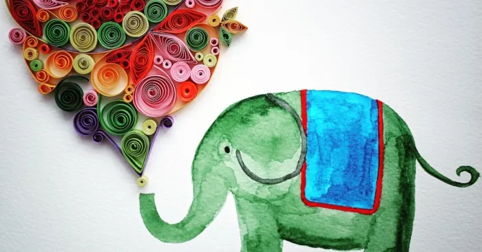I Combine Quilling Paper Art And Watercolours To Create An Entire Garden Of Happiness