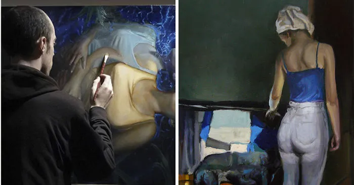 I Create Realistic Paintings Of People That Are Close To Me