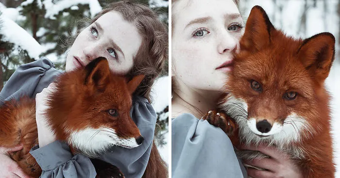 The Girl And The Fox, Two Redheads In One Story