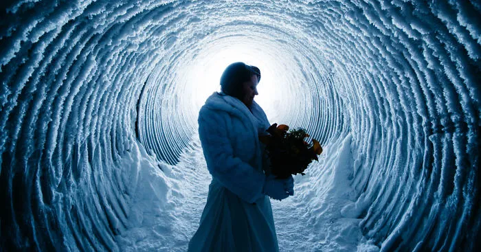 'I Do' Inside A Glacier In Iceland
