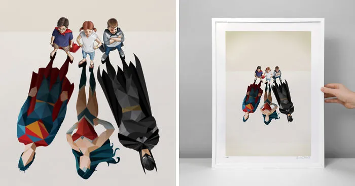 I Created An Artwork To Show The Wonder Of A Child's Imagination