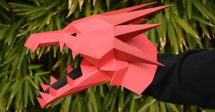 I Create Fun Puppets That Anyone Can Make From Few Pieces Of Paper And Some Glue