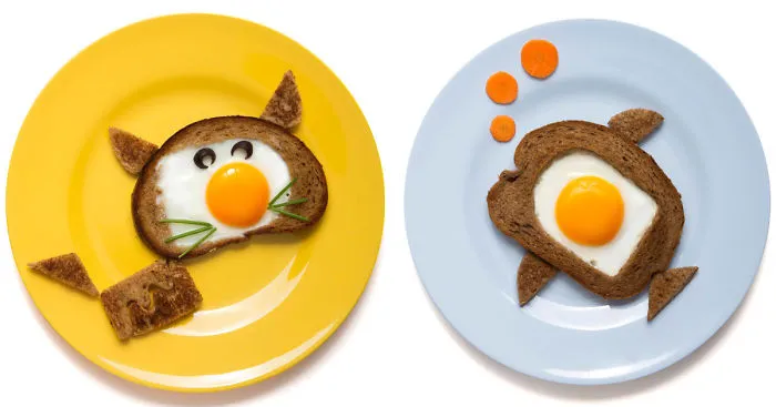 Creative Egg In The Basket Meals Made With A Simple Bread Cutter