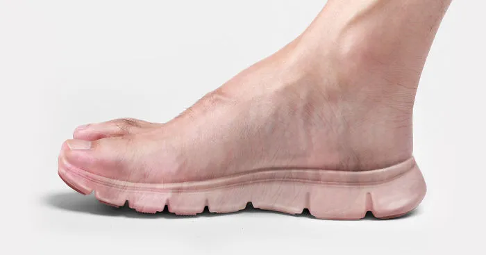 Barefoot Series Turns Bodily Extremities Into Fleshy Footwear