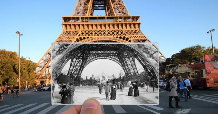 I Combined Old And New Photos Of Paris To Bring History To Life