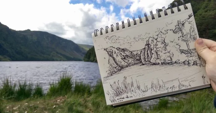 I Documented My Trip To Dublin In My Sketchbook