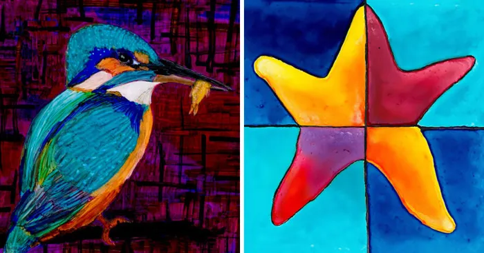 I Use Watercolors In A Different Way To Create Vibrant Paintings